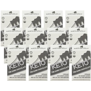 Brooklyn Born Chocolate 70% Dark Chocolate Bar - Case of 12/2.1 oz - 1 of 4