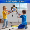 Skirfy Bow and Arrow Set for Kids- LED Light up Archery Toy Set with 1 Foam Dart Blaster, 6 Suction Cup Arrows, Archery Set with Standing Target - 2 of 4