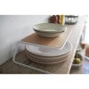 Yamazaki Home - Dish Riser - 2 Sizes - Steel + Wood - 2 of 4