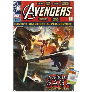 Trends International Marvel Comics Avengers: Infinity Saga - #1 Unframed Wall Poster Prints - 1 of 4