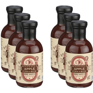 Braswell Sauce Apple Cinnamon BBQ - Case of 6 - 13.5 oz - 1 of 2