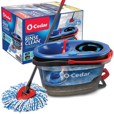 O-Cedar EasyWring RinseClean Spin Mop & Bucket System