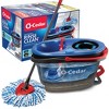 O-Cedar RinseClean Spin Mop & Bucket System Cleaning Tools and Accessories + 2 Pack Cleaning Tool Refills - 2 of 4