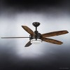 Urban Ambiance Luxury Modern Indoor or Outdoor Ceiling Fan,  15.6"H x 54"W,  Architectural Bronze, UHP9001 - 4 of 4