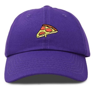 Dalix Pizza Embroidered Mens Cotton Dad Adjustable Hat Baseball Cap Mens - 1 of 4