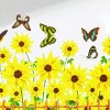 Slickblue Colorful Butterfly & Blooming Flowers Wall Stickers - Decorative Vinyl Decals for Living Rooms - 19.6"x27.5" - 3 of 3