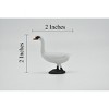 Collectible Wildlife Gifts | Swan, Bird, Very Nice Plastic Reproduction    2"    F1855 B139 - 3 of 4