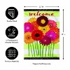 Evergreen Gerbera Daisies Bouquet Applique Garden Flag 12 x 18 Inches Indoor Outdoor Decor - 3 of 4
