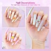 Saviland Unisex 50PCS 3D Candy Kawaii Self-Adhesive Nail Charms Set - Colorful Nail Art Supplies Starter Kit for Salon & Home. - 3 of 4