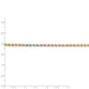 Black Bow Jewelry 2.9mm, 14k Tri-Color Gold, D/C Solid Rope Chain Bracelet - 4 of 4
