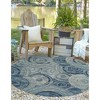 Unique Loom    Outdoor Modern Rippling Area Rug - 3 of 4