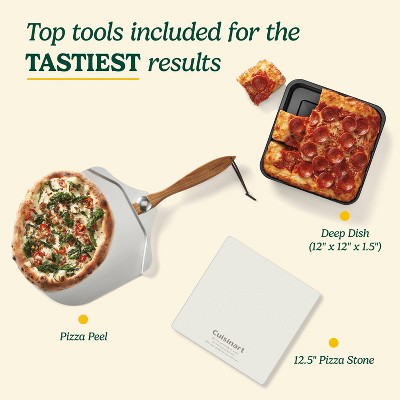 Matte Black Stainless Steel Indoor Electric Pizza Oven