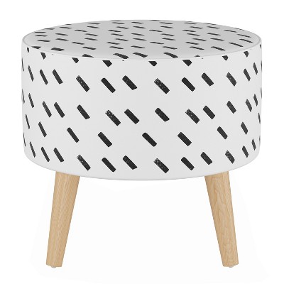 target round ottoman