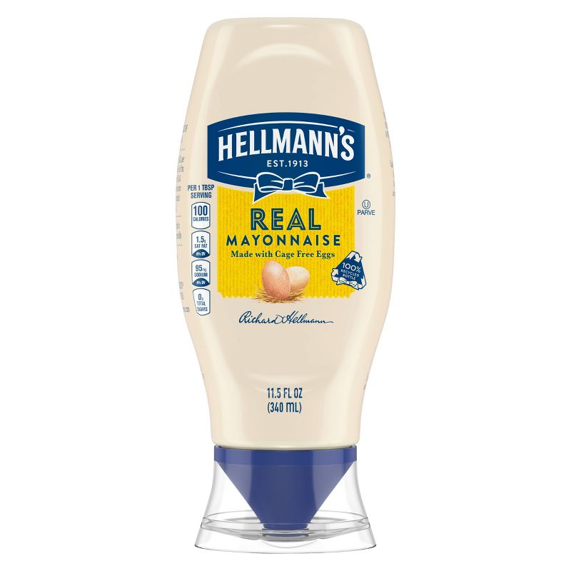 Hellmann's Real Mayonnaise Squeeze, 3 of 10