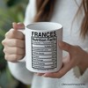Sister Nutrition Facts Mug, Birthday Gift (Non-Custom Only)| OrnamentallyYou - 4 of 4