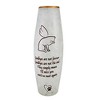 Stony Creek 12.0 Inch Best Friend Cat Pre Lit Vase Angel Feline Heart Poawprint Novelty Sculpture Lights - 4 of 4