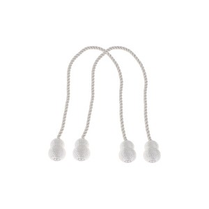 Unique Bargains Gourd Magnetic Buckle Curtain Strap Polyester Magnet 2 Pcs - 1 of 4