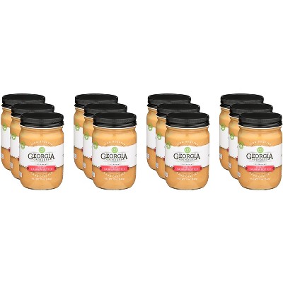 Georgia Grinders Creamy Cashew Butter - Case of 12 - 12 oz