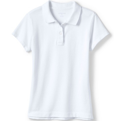 girls white short sleeve shirt