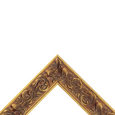 Imperial Gold and Dark Bronze Baroque Tabletop Frame