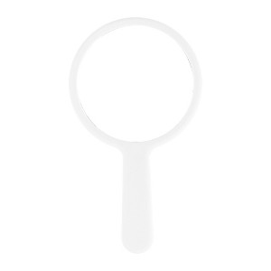 Unique Bargains Diamond Pattern Round Cosmetic Mirror 1 Pc - 1 of 3