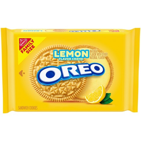 Oreo Lemon Family Size - 18.71oz : Target