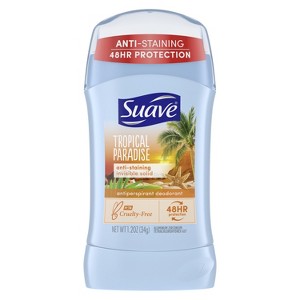 Suave Deodorant Antiperspirant Stick Tropical Paradise, 1.2 oz - 1 of 3