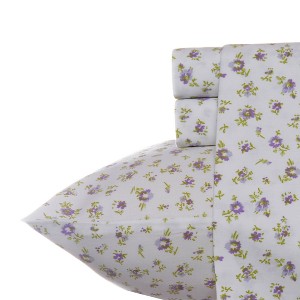 300 Thread Count Printed Pattern Sheet Set - Laura Ashley - 1 of 4