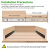 Full Extension Drawer Slides Rails, 12/14/16 Inch Drawer Slides 100LB Capacity, Heavy Duty Full Extension Ball Bearing - 4 of 4