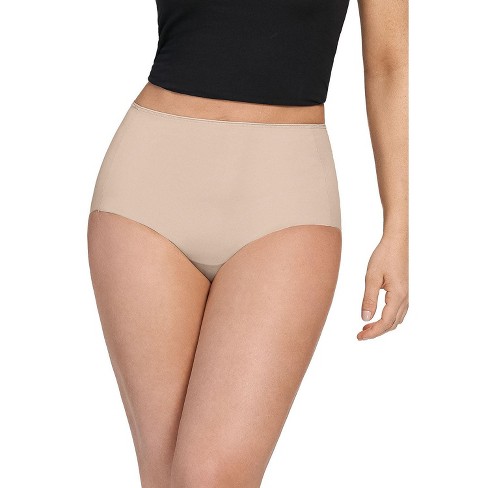 Leonisa Perfect Fit Stretch Cotton Full-Coverage Panty - Beige L