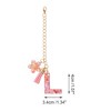 Unique Bargains Flower Letter Water Cup Pendant 1 Pc - 2 of 4