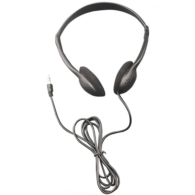 HamiltonBuhl® Personal Economical Headphones, 50 Pack, 4 of 5