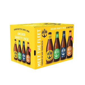 Anchor Brewing Variety Pack - 12pk/12 fl oz Bottles - 1 of 4