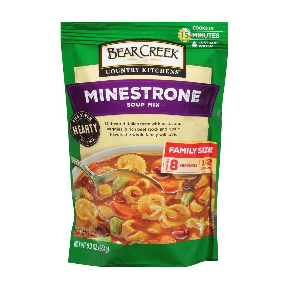 UPC 760263000109 product image for Bear Creek Minestrone Soup Mix - 9.3oz | upcitemdb.com