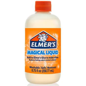 Elmer's Glassy Red Ready Made Slime Gue 236ml Great for Mixing
