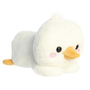 Aurora Medium Gardenia Goose Too Cute Playful Stuffed Animal White 10" - 1 of 4