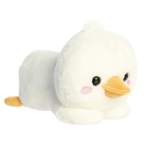 Aurora Medium Gardenia Goose Too Cute Playful Stuffed Animal White 10" - image 1 of 4