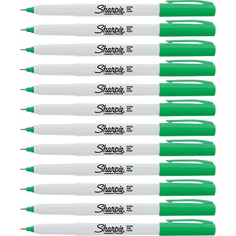 Sharpie 34pk Permanent Markers Fine Tip Multicolored : Target