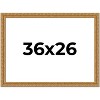 PosterPalooza | Contemporary Gold Picture Frame - UV Acrylic, Backing Board, Hanging Hardware Included - 2 of 4