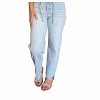 Women's Jeans Ella High Rise Tie Detail Straight Leg - HIDDEN - 2 of 4