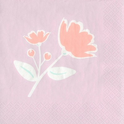  30ct Square Lunch Napkin Lavender - Spritz™ 