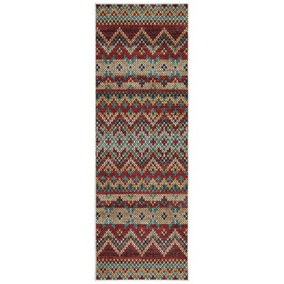 Vintage Geometic Rugs for Living Room Non Slip Non Shedding Washable Ultra Thin Carpet Stain Resistant Indoor Foldable Soft Rug for Bedroom Kitchen