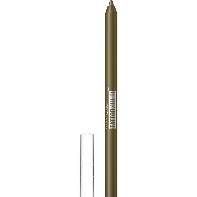 Maybelline Tattoo Studio Sharpenable Gel Pencil Waterproof Eyeliner - 0.04oz