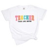 Simply Sage Market Teacher Bright Varsity Garment Dyed Tee - 2 of 4