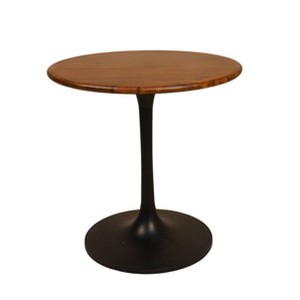 Carolina Living 30" Somerset Wood Top Round Dining Table - 1 of 4