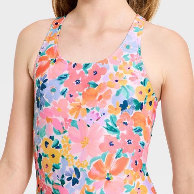 Детские купальники Cat & Jack Girls' Sunny Fields Floral Printed One Piece Swimsuit - Cat & Jack™ S — фото 3