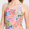 Girls' Sunny Fields Floral Printed One Piece Swimsuit - Cat & Jack™ - 3 of 3