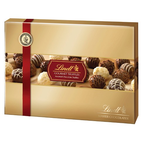 Lindt Gourmet Truffles Assorted Chocolates 7 3oz Target