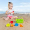 Hape: Ice Cream Shop - 8pc Playset, Colorful Sand Molds, Beach Toy, Ages 18mo+ - 3 of 4