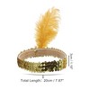 Unique Bargains Women's Feathers Faux Diamond Headbands 1 Pc - 4 of 4